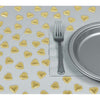 Gold Heart Table Scatters