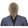 Gold Spikes Full Head Mask