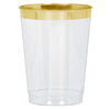 Gold Trim Tumbler, 10 Oz.