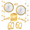 Golden Age Birthday 60Th Room Decoration Kit