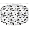 Grad Plastic Platter - White