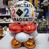 Graduation Air-Filled Balloon Centerpiece