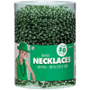 Green Bead Necklaces 50 Count