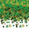 Green Shamrocks Big Pack Foil Confetti