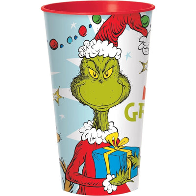 Grinch Plastic Cup, 32 Oz.