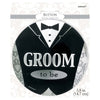 Groom Jumbo Button