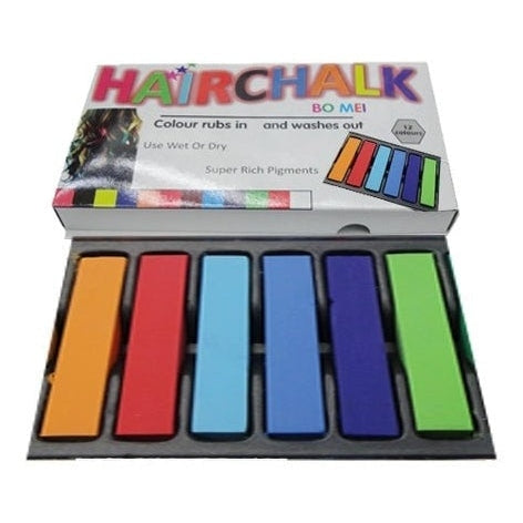 Hair Chalk - 6 Asst Colors