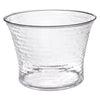 Hammered Clear Beverage Tub