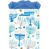 Hanukkah Menorah Medium Gift Bag