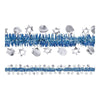 Hanukkah Tinsel & Foil Garland - Blue