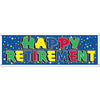 Happy Retirement Sign Banner