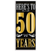 Here's To 50 Years Door Cover