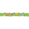 Hibiscus Fringe Banner W/ Paper Fabric Flowers