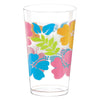 Hibiscus Plastic Tumblers 16Oz 25 Count