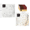 Holiday Cheer Snowflake Or Dots Luncheon Napkins