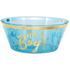 Hot Stamped Plastic Serving Bowl - Boy