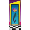 I Love The 90's Door Cover Indoor & Outdoor Use