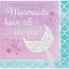 Iridescent Mermaid All The Fun Napkins