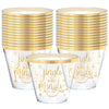 Jingle And Mingle Tumblers, 9 Oz., Hot-Stamped