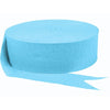 Jumbo Crepe Streamer - Caribbean Blue