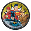 Justice League Heroes Unite Tm 9" Round Plates