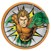 Justice League Heroes Unite Tm 9" Round Plates - Aquaman