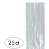 Large Clear Cellophane Party Bags 25 Count