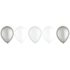 Latex Balloon Assortment - Platinum