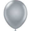 Latex Balloons High Count Bag - 17" Silver Tuftex