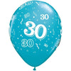 Latex Balloons High Count Bag - 30Th Bday Trendy