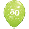 Latex Balloons High Count Bag - 50Th Birthday