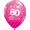 Latex Balloons High Count Bag - 80Th Birthday