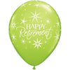 Latex Balloons High Count Bag - Retirement Bursts