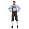 Lederhosen Brown Adult Costume