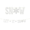 Let It Snow Felt Banner