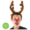 Light-Up Plastic Reindeer Nose