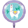 Llama Party Mylar Balloon