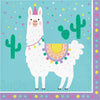 Llama Party Napkins