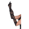 Long Black Lace Gloves