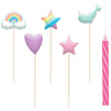 Magical Rainbow Birthday Candle Mix