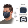 Mask - PPE Cotton/Poly Snugfit Black