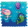 Mermaid Latex & Foil Balloon Back Drop Kit, Air-Filled