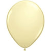 Mini Decorator 5" Ivory Silk Round Latex Balloons, 100 Count.