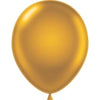 Mini Decorator 5" Tuftex Latex Balloons 50 Per Package Gold