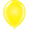 Mini Decorator 5" Tuftex Latex Balloons 50 Per Package Yellow