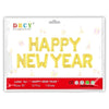 Mini Foil Balloon Banner Kit Happy New Year