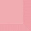 Beverage Napkins, 40 Count. - New Pink