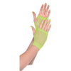 Neon Short Fishnet Gloves