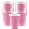 New Pink Paper Cups, 9Oz.