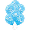 Oh Baby Blue Latex Balloons